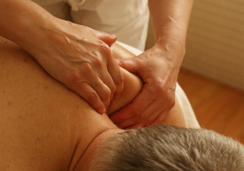 What should you not do after a deep tissue massage?